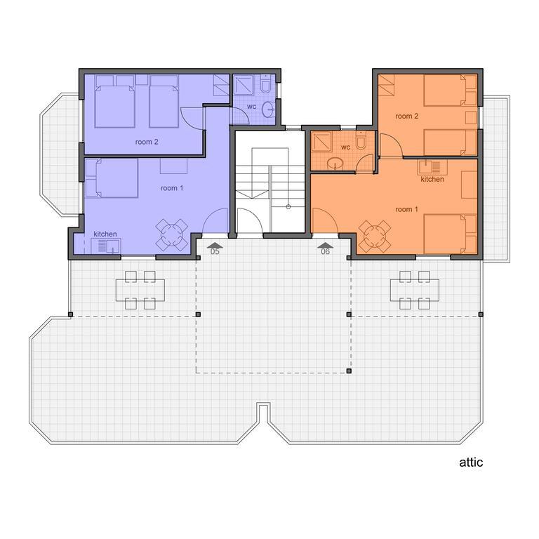 Apartments Stavroula Ηospitality Vrasna Eksteriør bilde